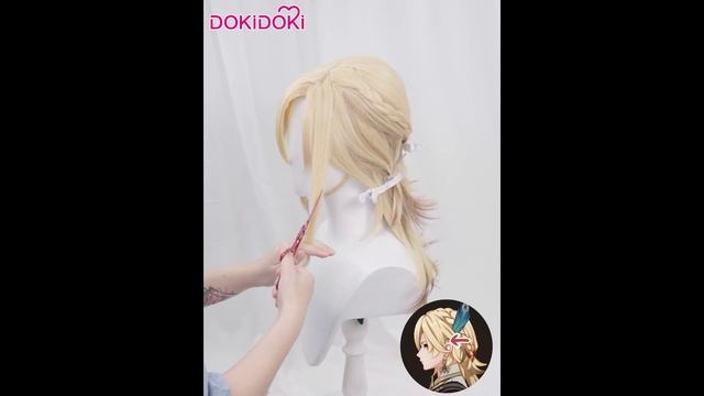 [Tutorial] DokiDoki Game Genshin Impact Cosplay Kaveh Cosplay Short Blonde Wig / Headgear смотреть онлайн