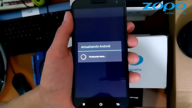 ZOPO ZP998 Actualización Firmware 20140218 via OTA + ROOT смотреть онлайн