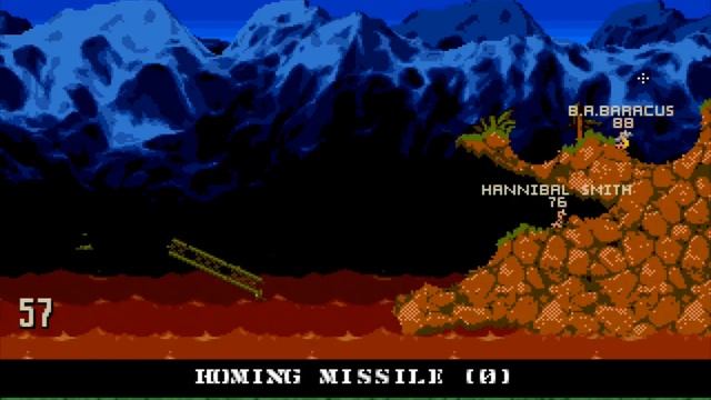Worms ... (Amiga) Gameplay смотреть онлайн