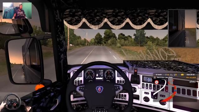 Euro Truck Simulator 2 (1.38) SCANIA R 2012 BY FRED I Grand Utopia смотреть онлайн