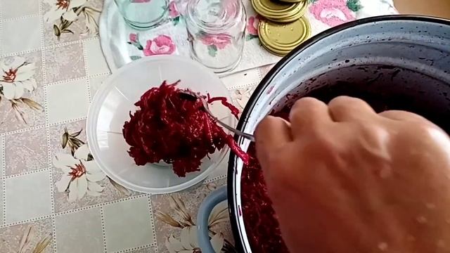 Свёкла по-корейски на зиму. смотреть онлайн