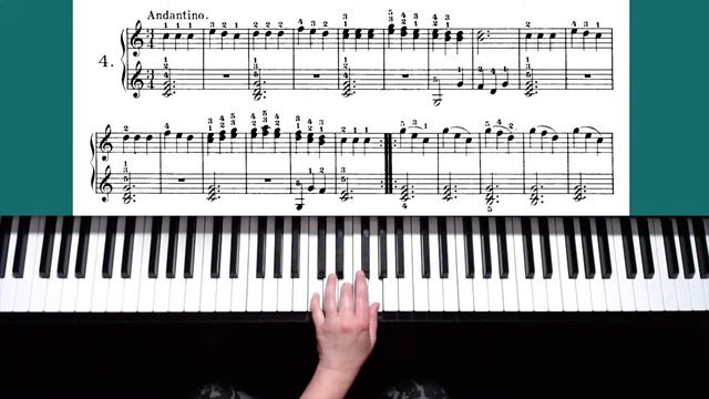 Czerny 4 One Hundred 100 Progressive Studies Op. 139 PIANO смотреть онлайн