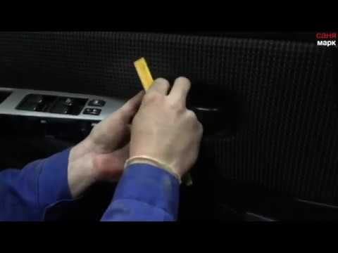 как снять дверную карту(обшивку)на ниссан тиида nissan tiida смотреть онлайн