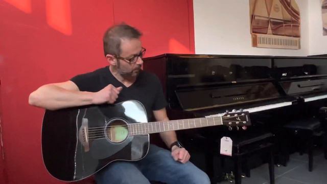 PROVA e TEST CHITARRA ACUSTICA Yamaha FG800 (dreadnought western) a cura di borsarionline.it смотреть онлайн