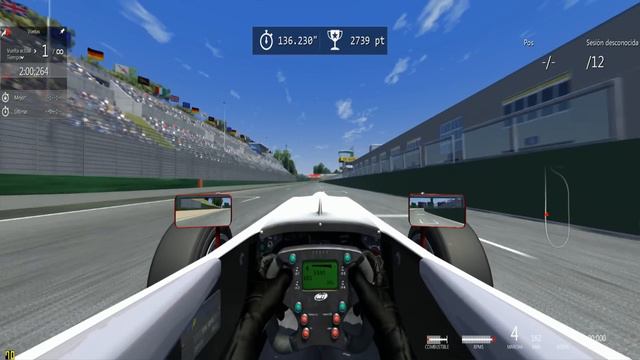 ASSETTO CORSA --GAMEPLAY(HD) --formula abarth смотреть онлайн