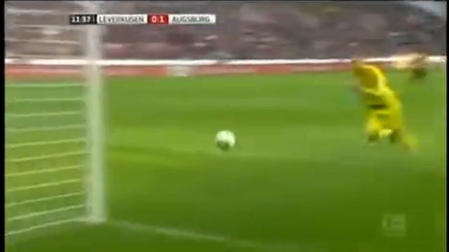 Fail of Bernd Leno Bayer Leverkusen vs Augsburg смотреть онлайн