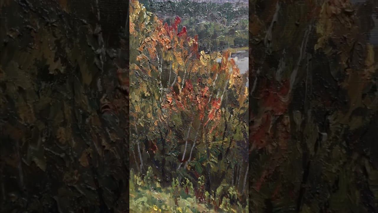 Дождь попал на картину. смотреть онлайн