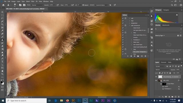 Outdoor Portrait Edit in Photoshop смотреть онлайн
