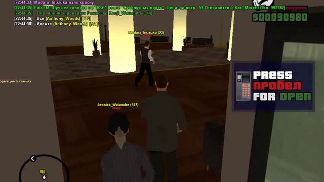 Покраска бетонных столбов в холле Мэрии смотреть онлайн