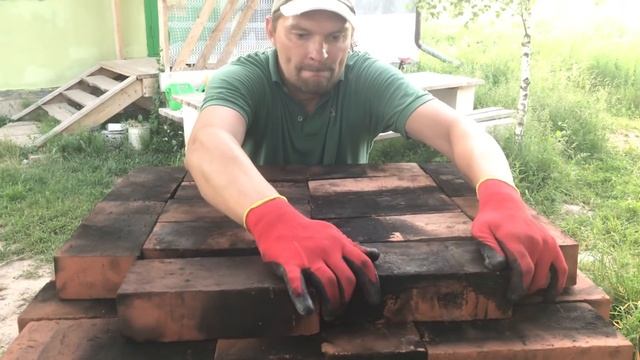 Уличная Русская Печь Без Раствора и Шашлык! смотреть онлайн