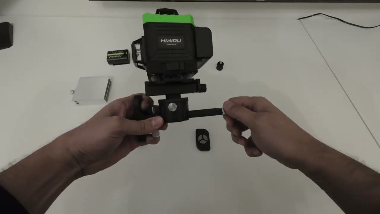Прецизионный помощник в строительстве: обзор лазерного уровня HIBIRU Q-Basic 201 4D с зеленым лучом смотреть онлайн