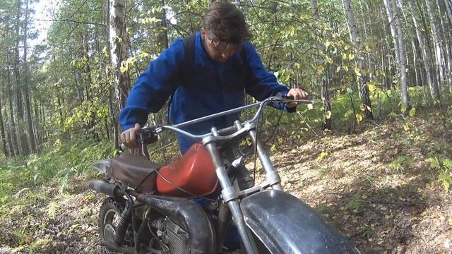 Неудачный продубас на ИЖ Планета 4 и ИЖ К-16 смотреть онлайн