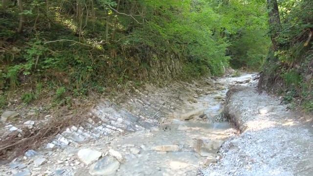 Серебряные водопады. Река Бжид смотреть онлайн