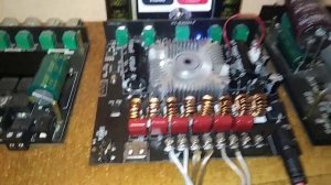 Усилитель D класс (2.1) с subwoofer 350 W.