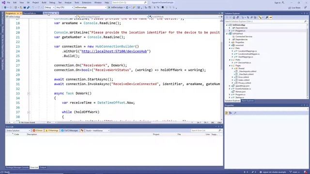 Coordinating IoT devices with .NET and SignalR смотреть онлайн