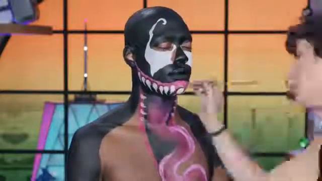 We. Are. Venom. For Halloween! Get the makeup steps on Marvel.com. ( 607 X 1080 ) смотреть онлайн