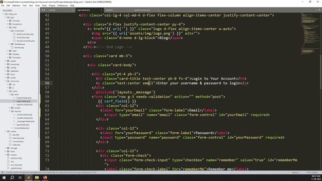 #8 User & Admin Login and Verification Email using Laravel 10 | Blog Project in Laravel 10 смотреть онлайн