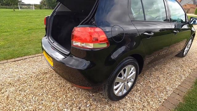 2012 Volkswagen Golf 1 4 TSi Match 5 door Black смотреть онлайн