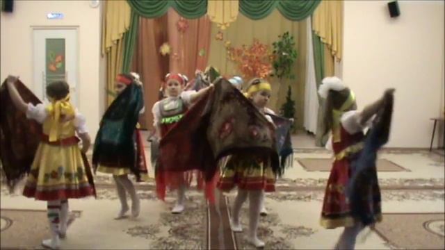 Девичий лирический танец с платками смотреть онлайн