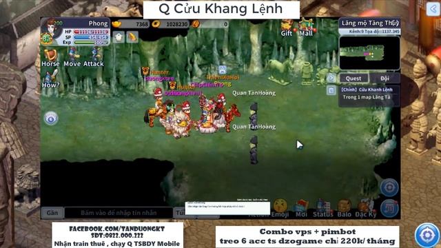 Hướng dẫn Q Cửu Khanh Lệnh - Tân Vô Nhị phần 6 | TSBDY Mobile смотреть онлайн