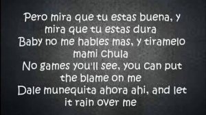 Copy of Pitbull ft. Marc Anthony - Rain Over Me Lyrics