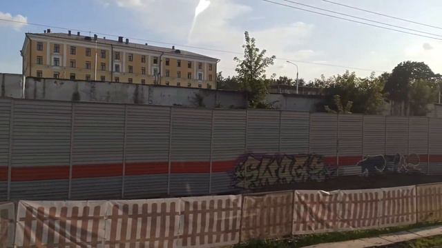 РЖД МЦК Москва. Вид из окна перегон Владыкино-Окружная. Московский транспорт смотреть онлайн
