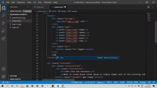 Create responsive website in 2023 || landing page using html and CSS in 2023 смотреть онлайн