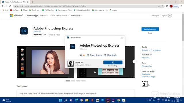 How to download Adobe Photoshop for free in PC or laptop . смотреть онлайн