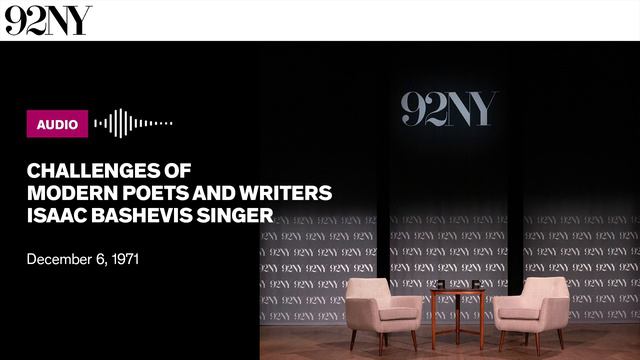 Challenges of Modern Poets and Writers with Isaac Bashevis Singer (1971) смотреть онлайн