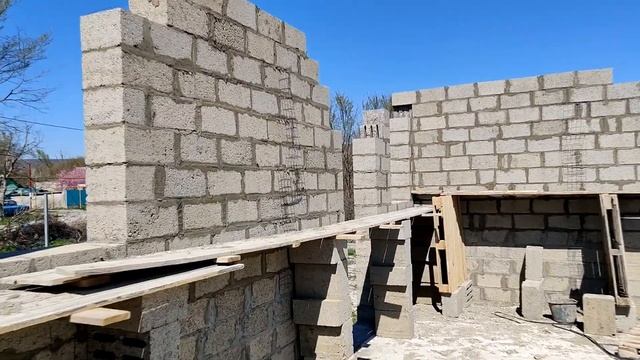 Кладка наружных стен дома заказчика. смотреть онлайн