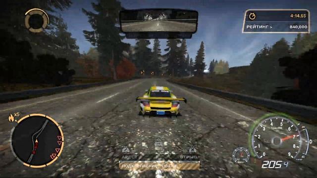 Porsche 911 Turbo S chase Need for Speed: Most Wanted to NEFFEX music смотреть онлайн