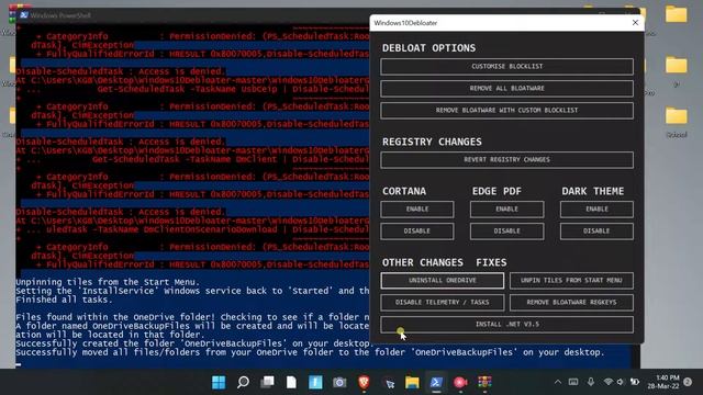 DEBLOATING FOR WINDOWS 10/11 смотреть онлайн