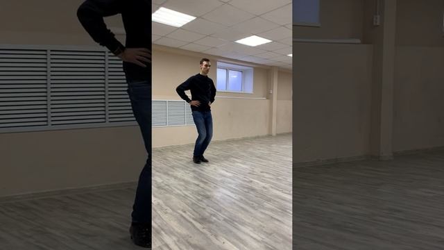 Самба подготовка к левому повороту под музыку. смотреть онлайн