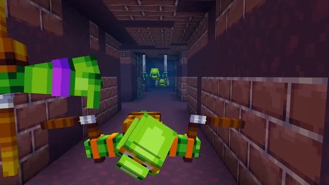 Minecraft - Teenage Mutant Ninja Turtles Launch Trailer | PS4 & PS VR Games смотреть онлайн