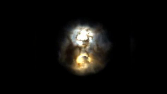 Nebulosa de reflexión con sistema binario. смотреть онлайн
