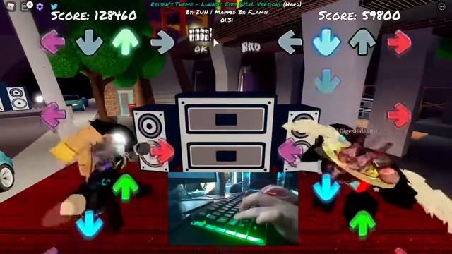 Reisen's Theme - Lunatic Eyes | Funky Friday ( FNF Roblox ) смотреть онлайн