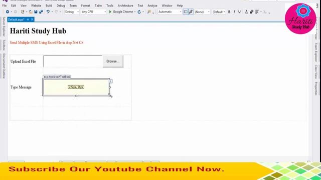 Send Bulk SMS with Excel Database in Asp.Net C# | SMS Gateway | Hindi смотреть онлайн