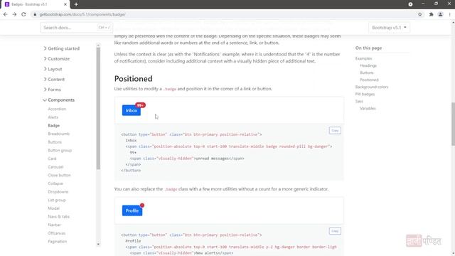 Badge Bootstrap | Lecture 5 | Bootstrap for beginners смотреть онлайн