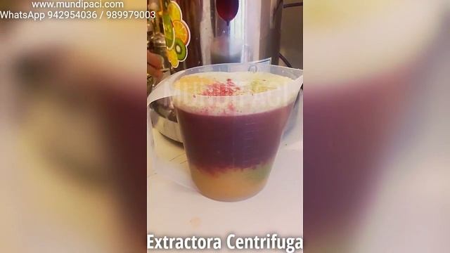 EXTRACTORA CENTRIFUGA MUNDIPACI смотреть онлайн