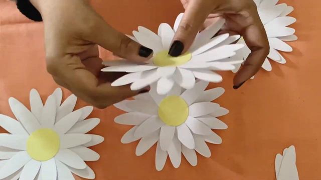 How to make Daisy flower Shadow Box! Easy tutorial ! смотреть онлайн