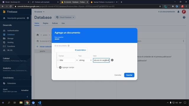 Firebase Auth | Autenticacion de Correo, Gmail y Facebook con Firebase y Javascript смотреть онлайн