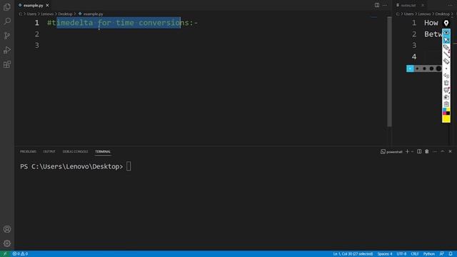 Timedelta in Python | Python Tutorial in Hindi | Advanced Python Tutorial смотреть онлайн