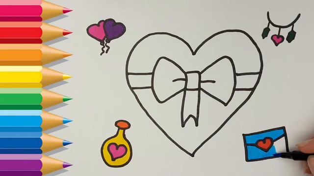How to draw Tamagotchi Coloring Book for Children | Coloring Video смотреть онлайн