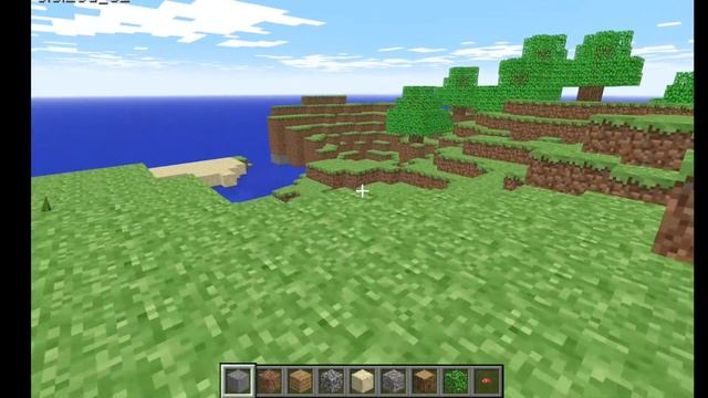 Minecraft Classic in Crazy Games - small map - short review смотреть онлайн