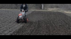 БОРОНОВАНИЕ МОТОБЛОКОМ? ЛЕГКО!!! Работаем с удовольствием!!!