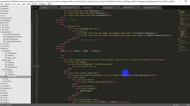 [Yii2 framework] Shopping cart 4 смотреть онлайн