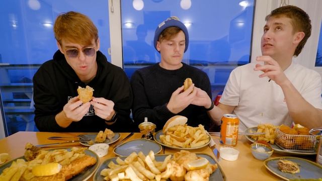 Fresh Fish and Chips on the Edge of the World! смотреть онлайн