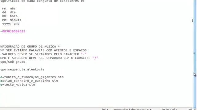 Arquivo config.ini смотреть онлайн