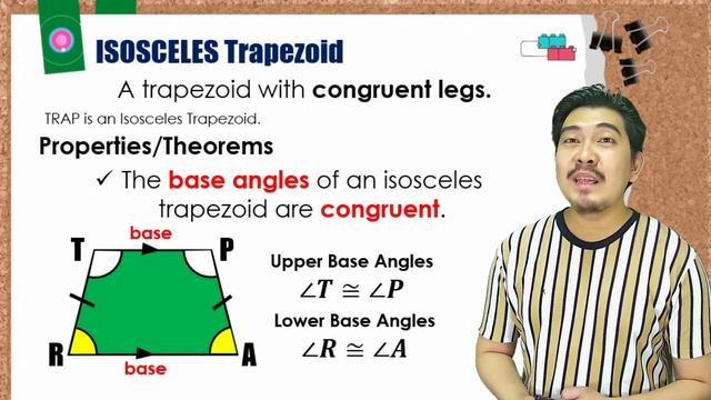 Trapezoids, Kites and the Midline Theorem | MATH 9 смотреть онлайн