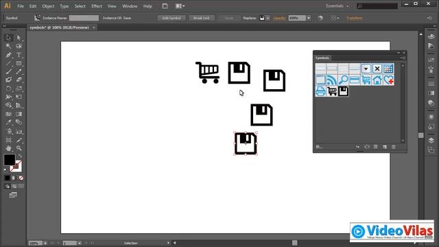Adobe Illustrator CS6 Tutorial (Telugu) - 18 - SYMBOLS | Best for Graphic Designers смотреть онлайн